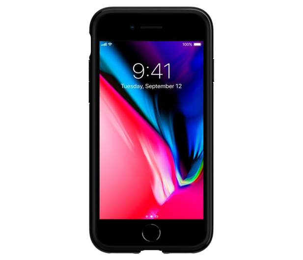 SPIGEN Rugged Armor do iPhone SE czarny ACS00944 - 390463 - zdjęcie 3
